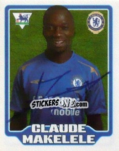 Cromo Claude Makelele - Premier League Inglese 2005-2006 - Merlin