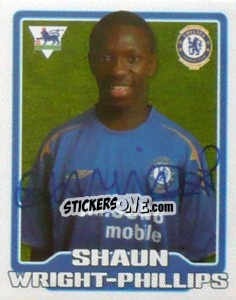 Figurina Shaun Wright-Phillips - Premier League Inglese 2005-2006 - Merlin