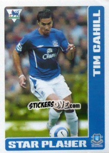 Sticker Tim Cahill (Star Player) - Premier League Inglese 2005-2006 n. 189 - Merlin