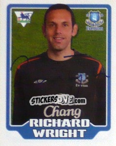 Figurina Richard Wright - Premier League Inglese 2005-2006 - Merlin