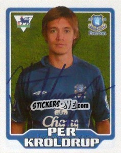 Sticker Per Kroldrup - Premier League Inglese 2005-2006 n. 194 - Merlin