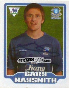 Sticker Gary Naysmith - Premier League Inglese 2005-2006 n. 195 - Merlin