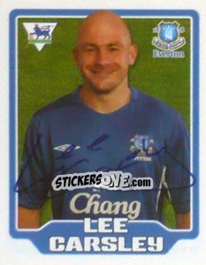 Figurina Lee Carsley - Premier League Inglese 2005-2006 n. 201 - Merlin