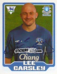 Sticker Lee Carsley - Premier League Inglese 2005-2006 - Merlin