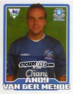 Sticker Andy Van Der Meyde - Premier League Inglese 2005-2006 n. 206 - Merlin