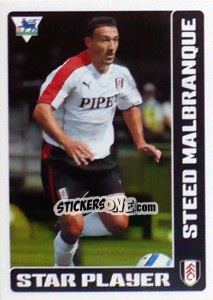 Figurina Steed Malbranque (Star Player) - Premier League Inglese 2005-2006 - Merlin