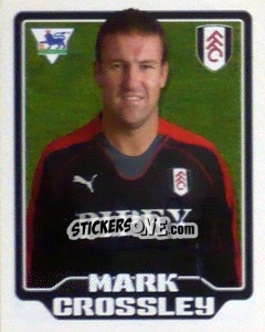 Figurina Mark Crossley - Premier League Inglese 2005-2006 - Merlin