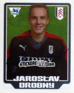 Figurina Jaroslav Drobny - Premier League Inglese 2005-2006 - Merlin