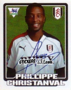 Sticker Phillippe Christanval - Premier League Inglese 2005-2006 n. 222 - Merlin