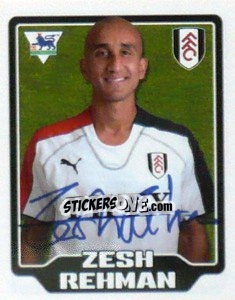 Sticker Zesh Rehman - Premier League Inglese 2005-2006 n. 223 - Merlin