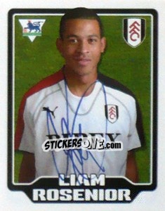Sticker Liam Rosenior - Premier League Inglese 2005-2006 n. 224 - Merlin