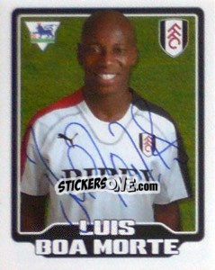 Sticker Luis Boa Morte - Premier League Inglese 2005-2006 - Merlin