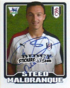 Figurina Steed Malbranque - Premier League Inglese 2005-2006 - Merlin