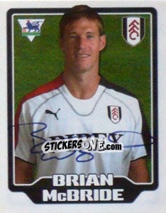 Figurina Brian McBride - Premier League Inglese 2005-2006 - Merlin