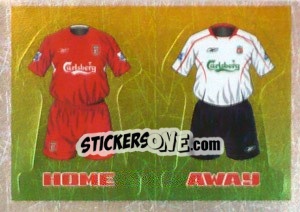 Sticker The Kits (a/b) - Premier League Inglese 2005-2006 - Merlin