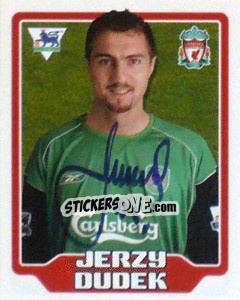 Cromo Jerzy Dudek - Premier League Inglese 2005-2006 - Merlin