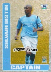 Cromo Sylvain Distin (Captain) - Premier League Inglese 2005-2006 - Merlin