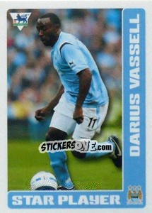 Sticker Darius Vassell (Star Player) - Premier League Inglese 2005-2006 n. 267 - Merlin