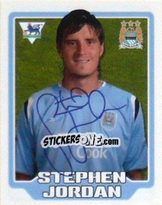 Figurina Stephen Jordan - Premier League Inglese 2005-2006 n. 272 - Merlin