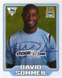 Figurina David Sommeil - Premier League Inglese 2005-2006 - Merlin