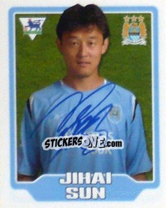 Figurina Jihai Sun - Premier League Inglese 2005-2006 - Merlin