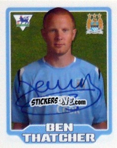 Figurina Ben Thatcher - Premier League Inglese 2005-2006 - Merlin