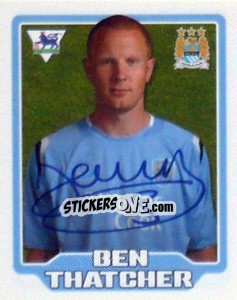 Sticker Ben Thatcher - Premier League Inglese 2005-2006 n. 277 - Merlin