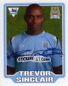 Cromo Trevor Sinclair - Premier League Inglese 2005-2006 - Merlin