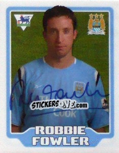 Cromo Robbie Fowler - Premier League Inglese 2005-2006 n. 285 - Merlin
