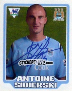 Figurina Antoine Sibierski - Premier League Inglese 2005-2006 - Merlin