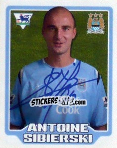 Cromo Antoine Sibierski - Premier League Inglese 2005-2006 n. 287 - Merlin