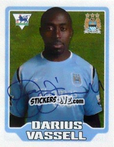 Sticker Darius Vassell - Premier League Inglese 2005-2006 n. 288 - Merlin