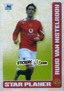 Cromo Ruud Van Nistelrooy (Star Player) - Premier League Inglese 2005-2006 - Merlin