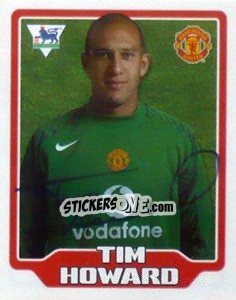 Sticker Tim Howard - Premier League Inglese 2005-2006 n. 294 - Merlin