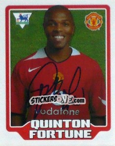 Figurina Quinton Fortune - Premier League Inglese 2005-2006 n. 303 - Merlin