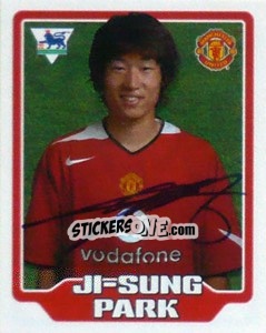 Sticker Ji-Sung Park - Premier League Inglese 2005-2006 n. 307 - Merlin