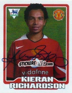 Figurina Kieran Richardson - Premier League Inglese 2005-2006 - Merlin