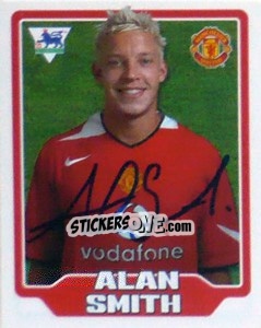 Sticker Alan Smith - Premier League Inglese 2005-2006 - Merlin