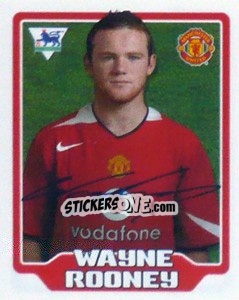 Figurina Wayne Rooney - Premier League Inglese 2005-2006 - Merlin