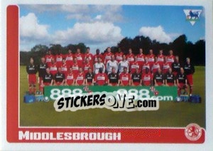 Figurina Team Photo - Premier League Inglese 2005-2006 - Merlin