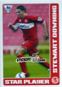 Sticker Stewart Downing (Star Player) - Premier League Inglese 2005-2006 n. 319 - Merlin