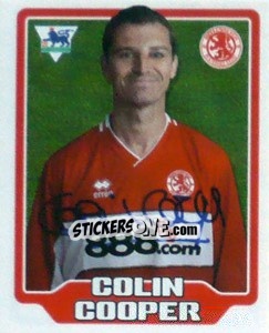 Sticker Colin Cooper - Premier League Inglese 2005-2006 - Merlin