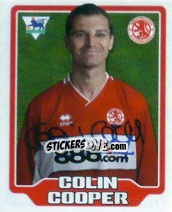 Sticker Colin Cooper - Premier League Inglese 2005-2006 n. 322 - Merlin