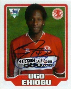 Sticker Ugo Ehiogu - Premier League Inglese 2005-2006 n. 323 - Merlin