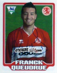 Figurina Franck Queudrue - Premier League Inglese 2005-2006 - Merlin