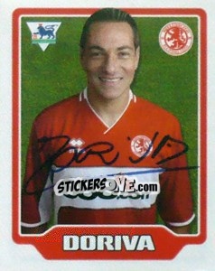 Sticker Doriva - Premier League Inglese 2005-2006 n. 329 - Merlin