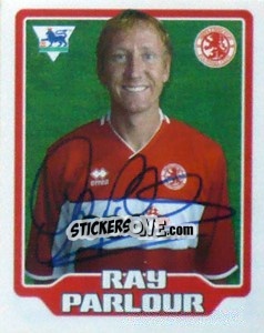 Cromo Ray Parlour - Premier League Inglese 2005-2006 - Merlin