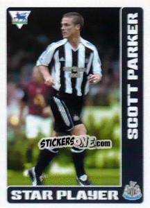 Figurina Scott Parker (Star Player) - Premier League Inglese 2005-2006 n. 345 - Merlin