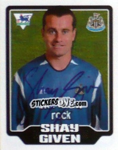 Sticker Shay Given - Premier League Inglese 2005-2006 n. 346 - Merlin