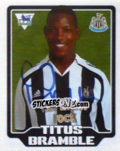 Sticker Titus Bramble - Premier League Inglese 2005-2006 n. 350 - Merlin